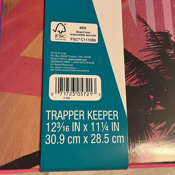 The Original Trapper Keeper Retro Sunset Design - Picture 8 of 11